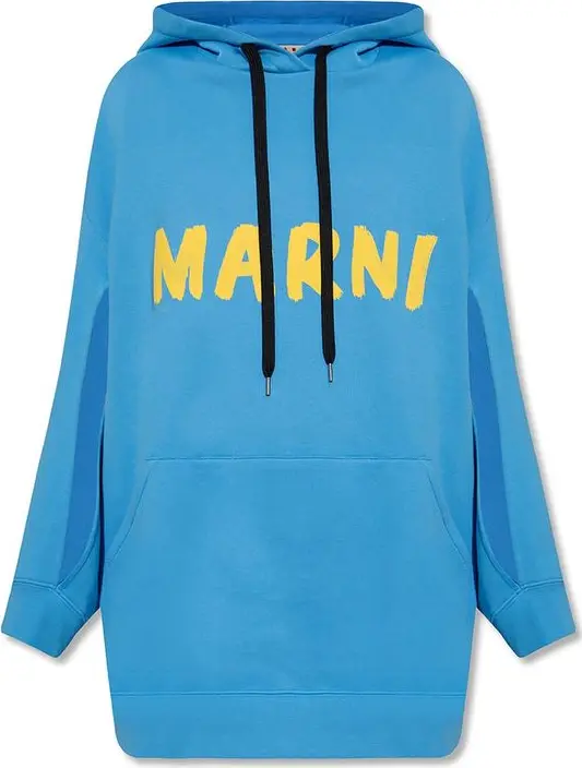 Blue Cotton Sweatshirt