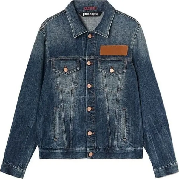 Blue Cotton Denim Jacket