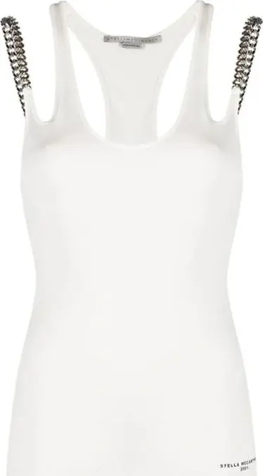 White Cotton Tank Tops