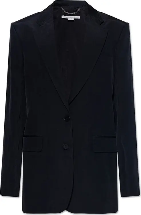 Black Viscose Blazer