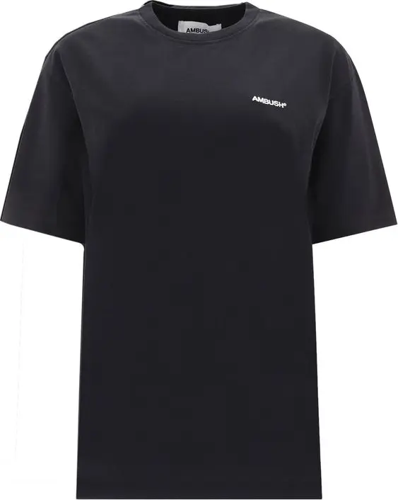 Black Cotton T-Shirt