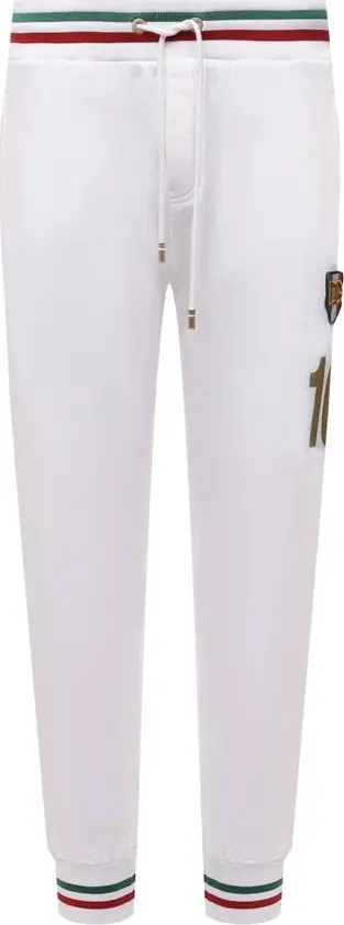 White Cotton Joggers (Workout Pants)