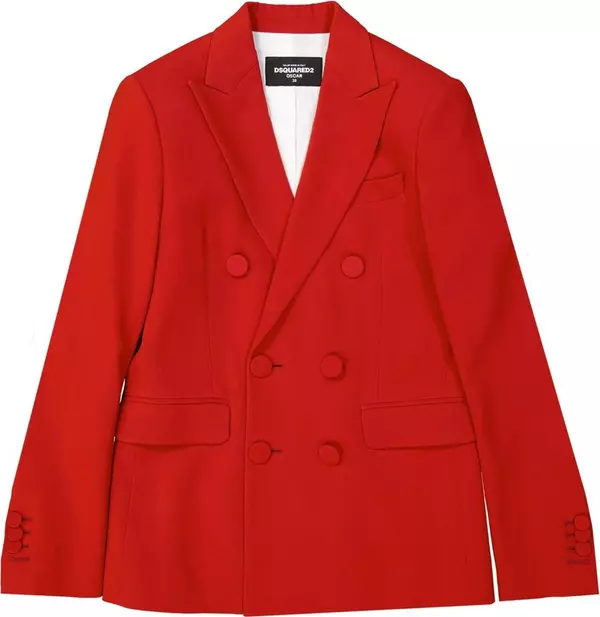 Multicolor Viscose Coat