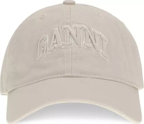 Beige Cotton Cap (Baseball Hat)