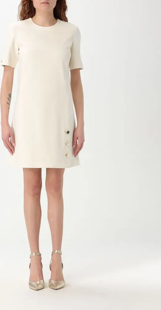 Pearl Polyester Casual Dress