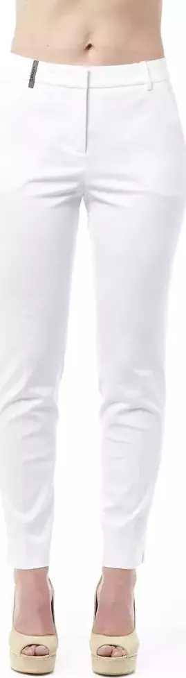 White Cotton Pants
