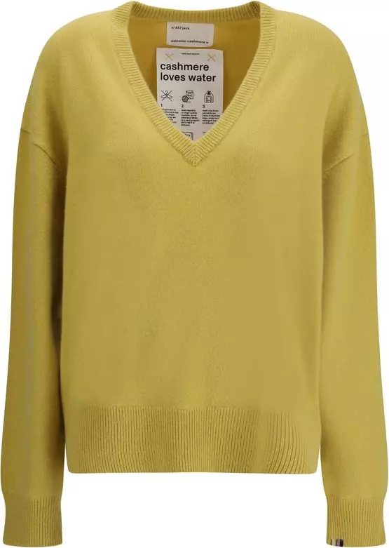 Bicolor Cashmere Sweatshirt