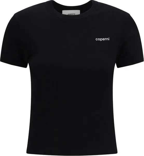 Black Cotton T-Shirt