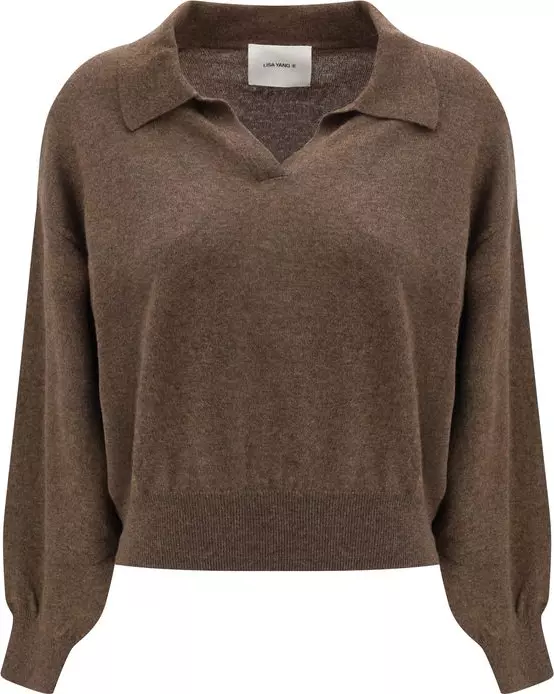 Brown Cashmere Sweater