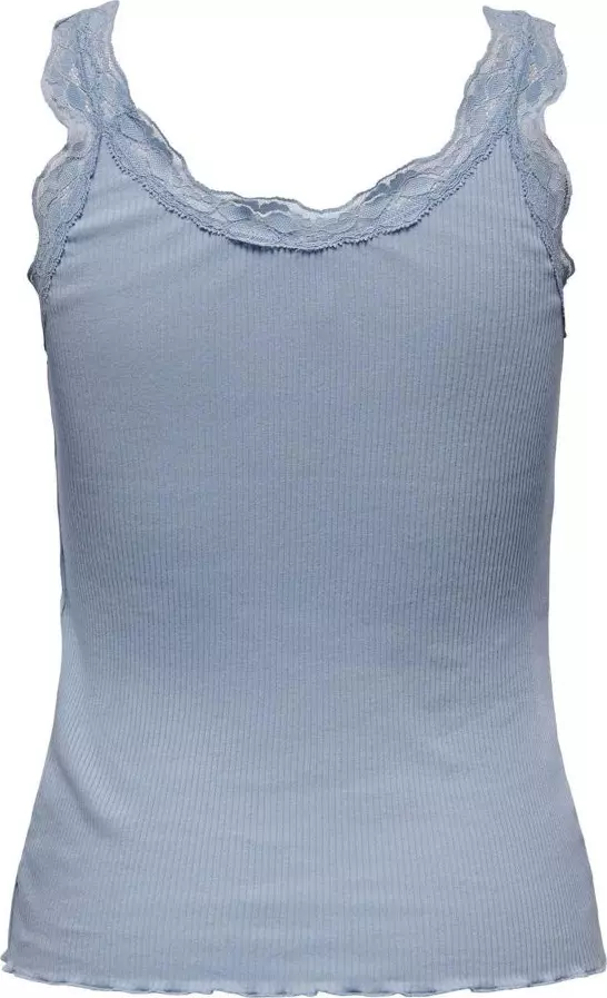 Blue Cotton Tank Tops