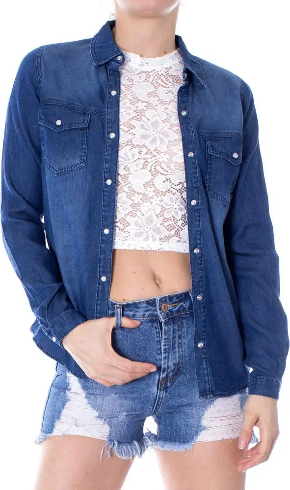 Blue Denim Shirt