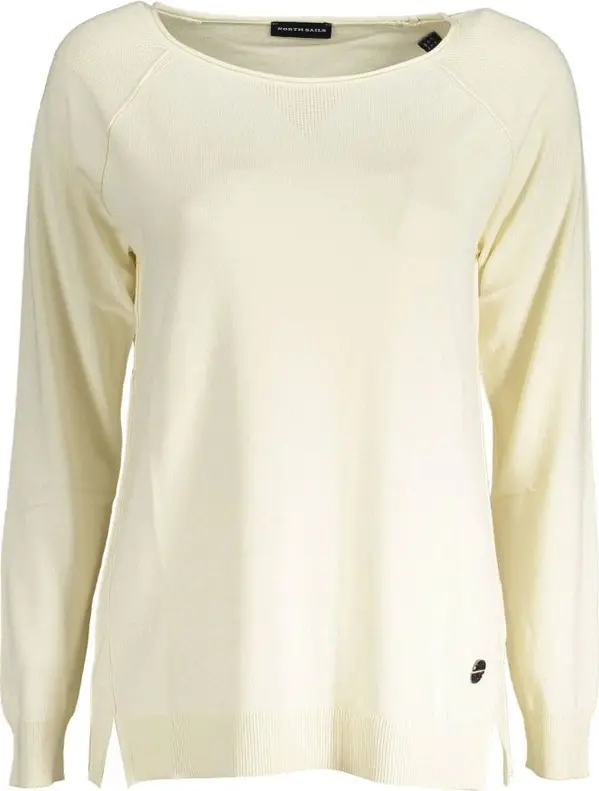 White Cotton Sweatshirt
