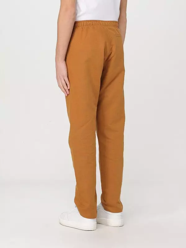 Brown Cotton And Linen Pants