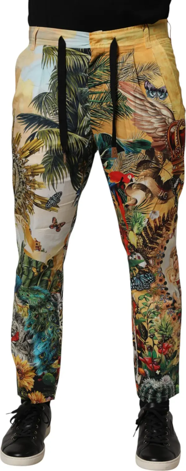 Multicolor Tropical King Lounge Trouser Pants