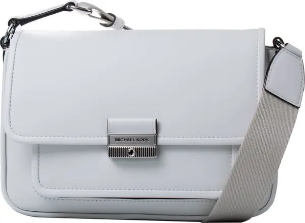 White Leather Shoulder Bag