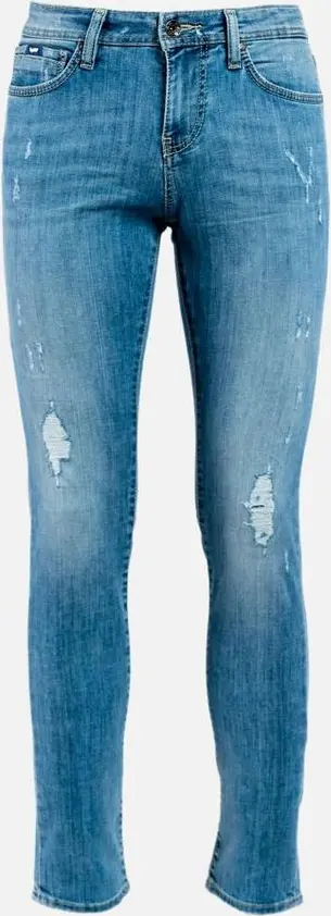 Blue Cotton Jeans Denim