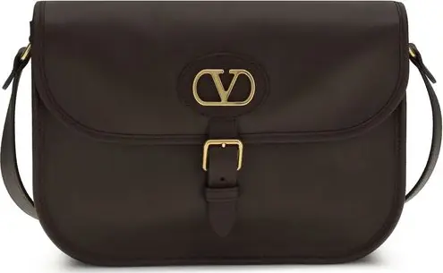 Brown Calf Leather Bos Taurus Shoulder Bag