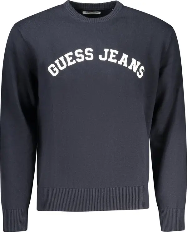 Blue Cotton Men's Sweater