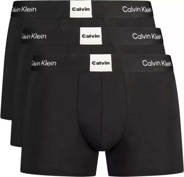 Black Cotton Men's Boxer Shorts
