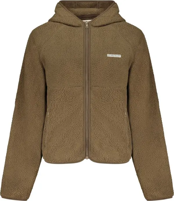 Marrone Polyester Women Sweatshirt