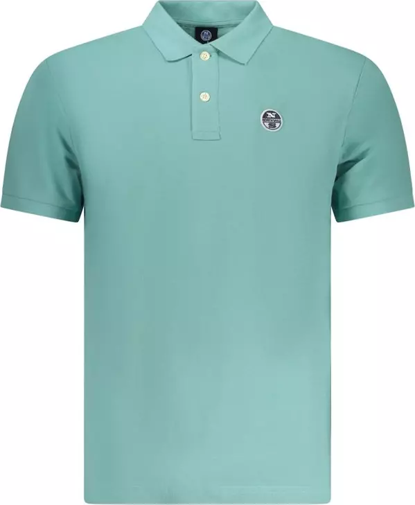 Azzurro Cotton Men Polo