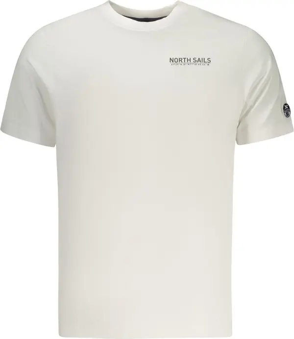 White Cotton Men T-Shirt