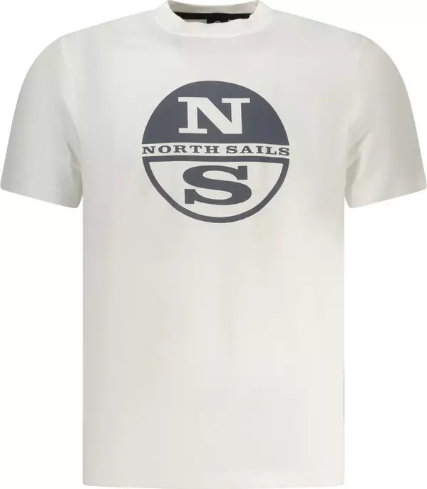 White Cotton Men T-Shirt