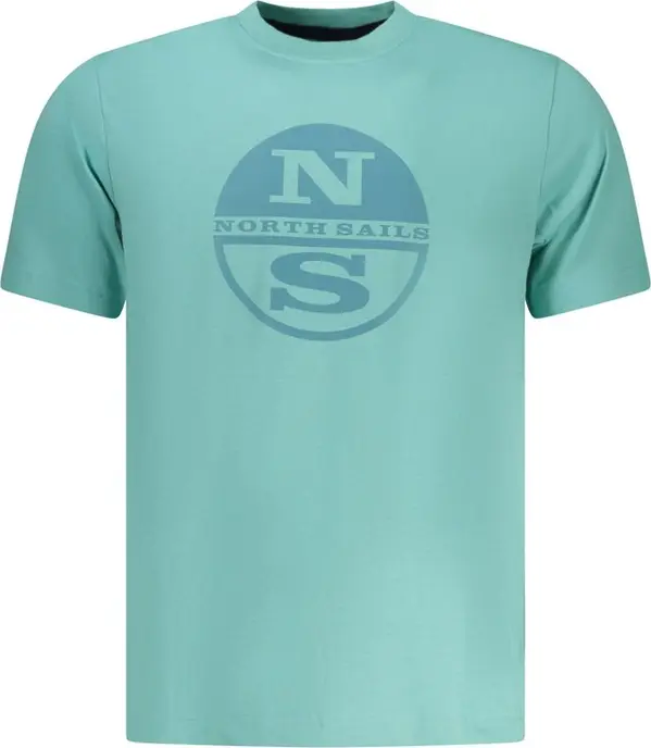 Azzurro Cotton Men T-Shirt