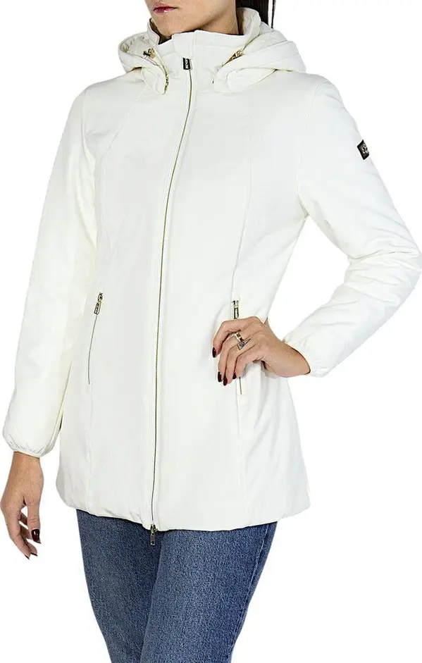 White Polyamide Coat