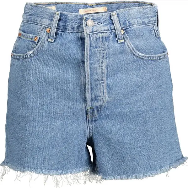 Blue Denim Shorts