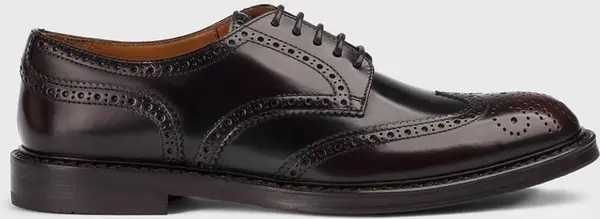 Brown Leather Oxfords And Derbies