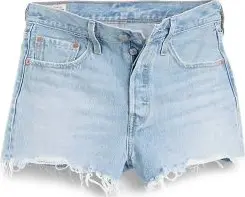 Blue Denim Shorts