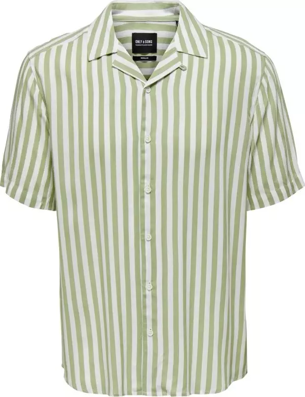 Bicolor Cotton Pattern Shirt