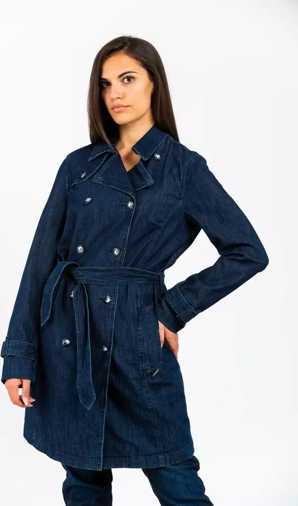 Blue Cotton Denim Jacket