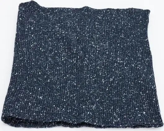Blue Marabou Scarf