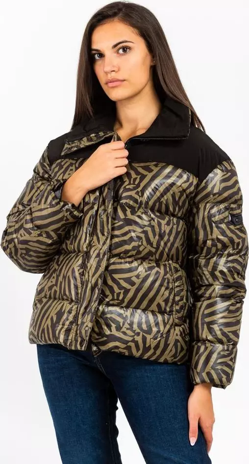 Green Polyamide Parka