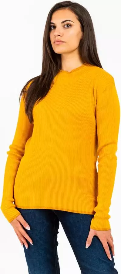 Yellow Wool Sweatshirt