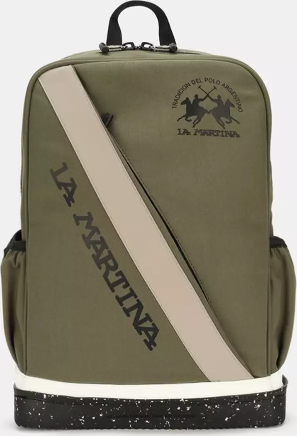 Bicolor Canvas Backpack