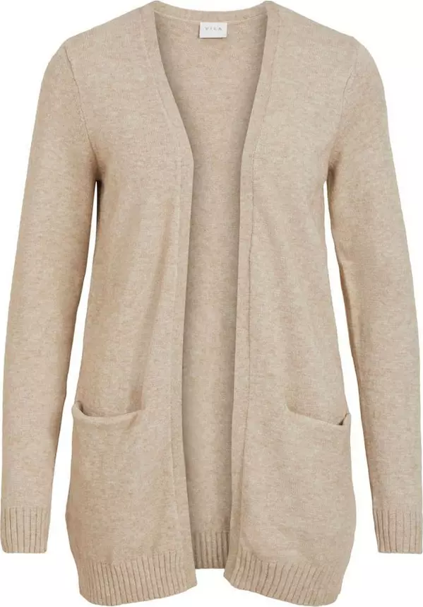 Beige Viscose Cardigan