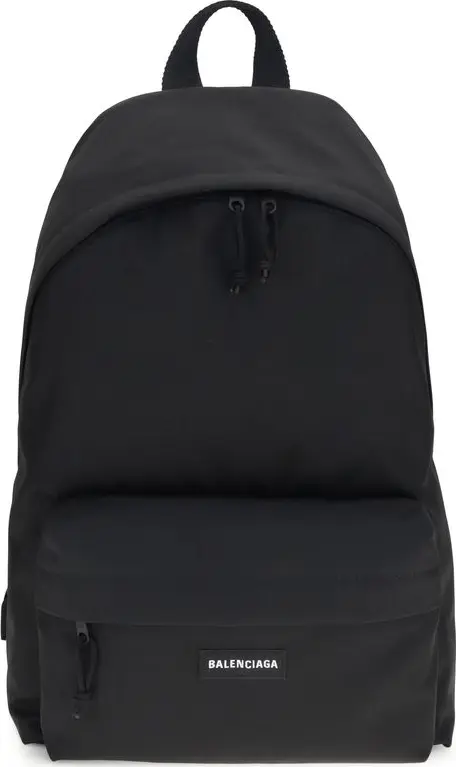 Black Polyamide Backpack