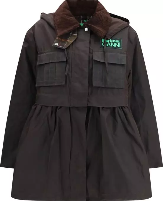 Brown Cotton Coat