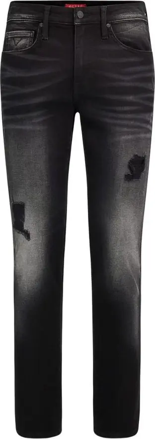 Black Cotton Jeans Denim