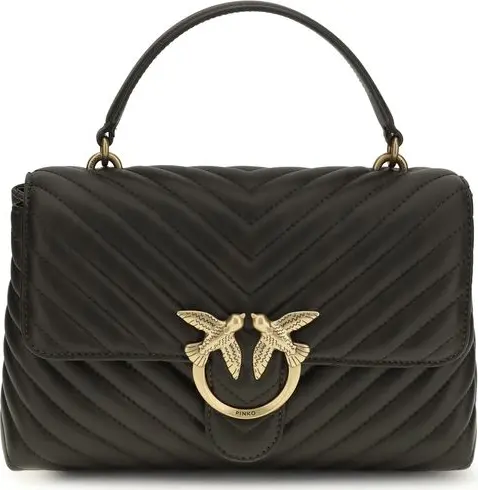 Bicolor Calf Leather Bos Taurus Handbag