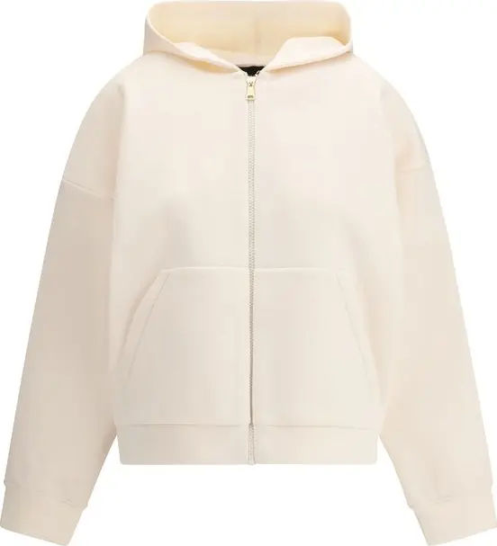White Modal Sweatshirt
