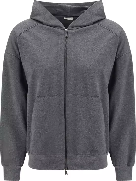 Gray Cotton Sweatshirt