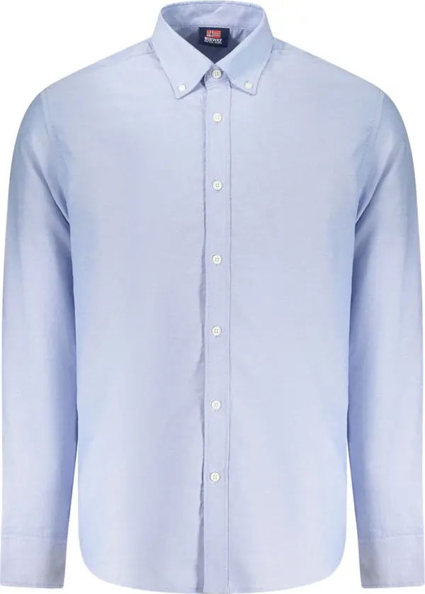 Azzurro Cotton Men Shirt