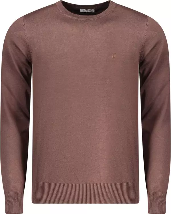 Marrone Viscosa Mens Sweater