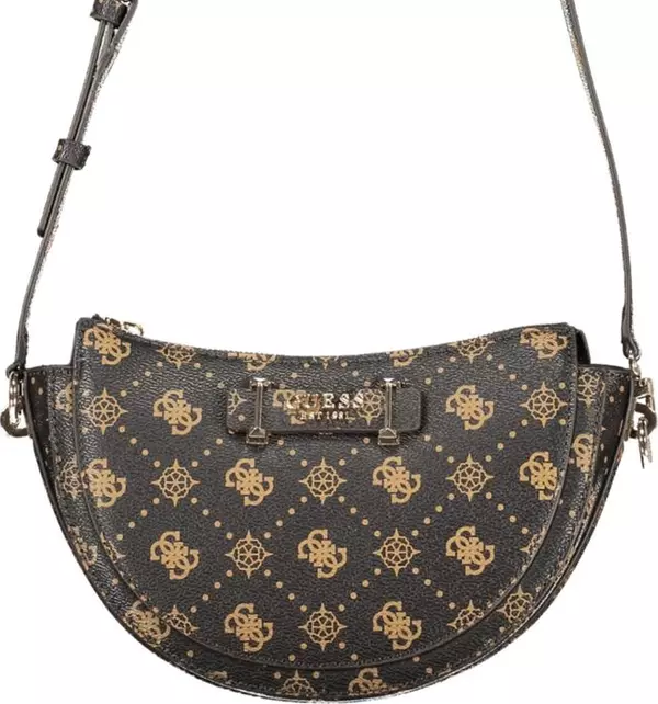 Marrone Poliuretano Women Handbag