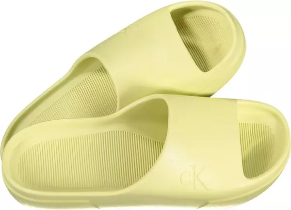 Yellow Polyurethane Men Slipper