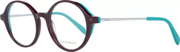 Burgundy Plastic Glasses (Frames)